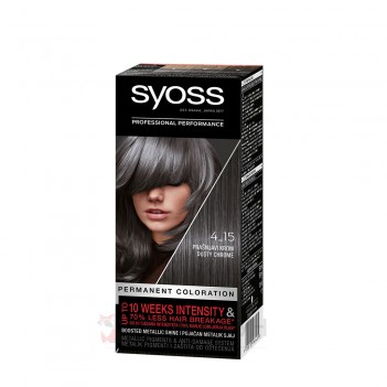 ﻿Фарба для волосся 4-15 Димчастий Хром Baseline Syoss