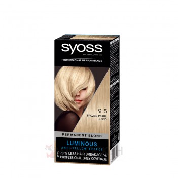 ﻿Фарба для волосся 9-5 Перлинний Блонд Baseline Syoss