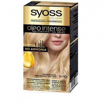 ﻿Фарба для волосся Oleo Intense (9-10) Яскравий блондин Syoss
