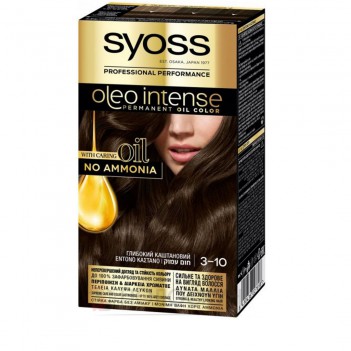 ﻿Фарба для волосся Oleo Intense (3-10) Глибокий каштановий Syoss