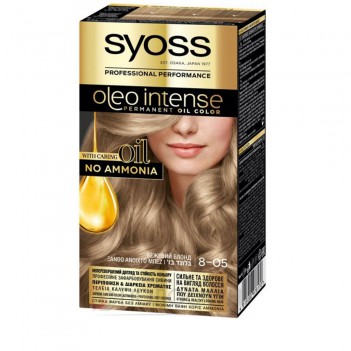 ﻿Фарба для волосся Oleo Intense (8-05) Бежевий блондин Syoss
