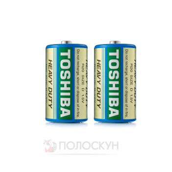 ﻿Батарейки TOSHIBA R20  Toshiba