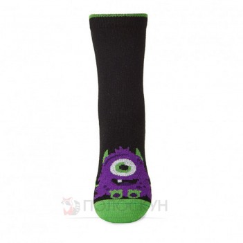 ﻿Дитячі шкарпетки з фіолетовим монстром 14-16р V&T