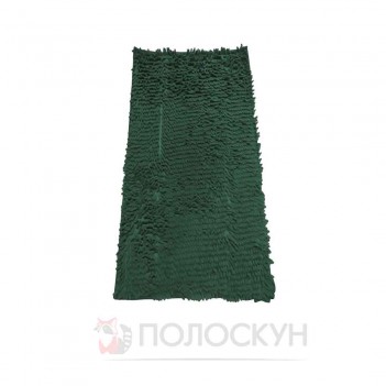 ﻿Килимок з тканини шеніл 50/80 см, зелений Vezzer