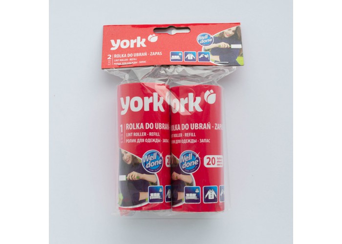﻿Запаски до ролика для чистки одягу York